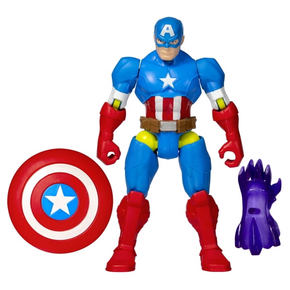 Marvel MixMashers Captain America Custom Avengers Mix-and-Match Action Figure & Accessories