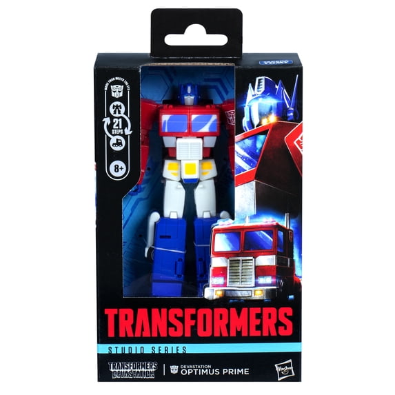 Transformers Toys Studio Series Deluxe Class Devastation Optimus Prime, 8+