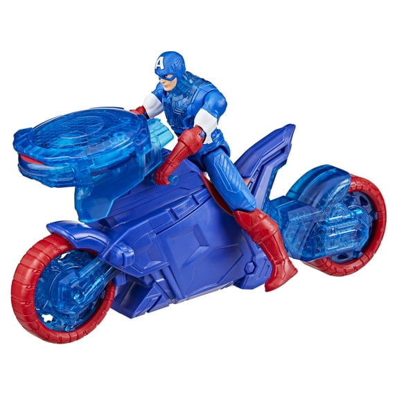 Marvel Avengers Epic World of Action Captain America Shield-Shot Cycle, 4+