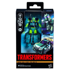 Transformers Age of the Primes Deluxe Class Fugitive Waspinator, Robot Toys for Ages 8+