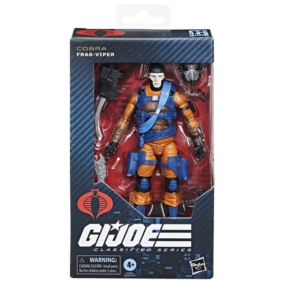 G.I. Joe Classified Series #153, Frag-Viper, Collectible 6-Inch Action Figure with 10 Accessories