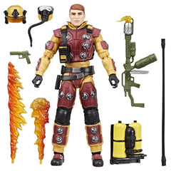 G.I. Joe Classified Series #154, Blowtorch, Collectible 6-Inch Action Figure with 10 Accessories