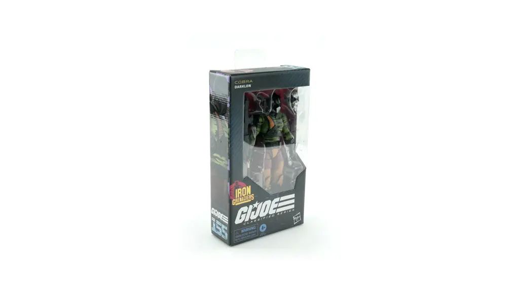 G.I. Joe Classified Series #155, Darklon, Collectible 6-Inch Action Figure with 6 Accessories