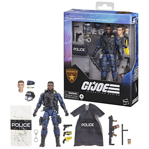G.I. Joe Classified Series Legacy Collection: Action Joe, Police Emergency Service Unit (ESU)