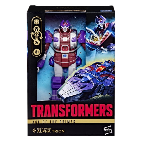 Transformers Age of the Primes The Thirteen Alpha Trion, 22-Step Conversion, Ages 8+