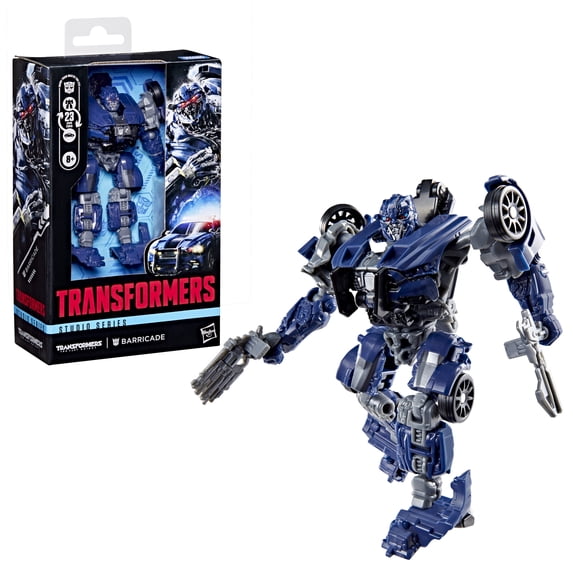 Transformers Studio Series The Last Knight Barricade Deluxe Class 4.5-Inch Converting Action Figure