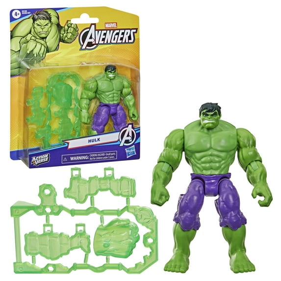 Marvel Avengers ActionVerse Hulk Action Figure & Accessories