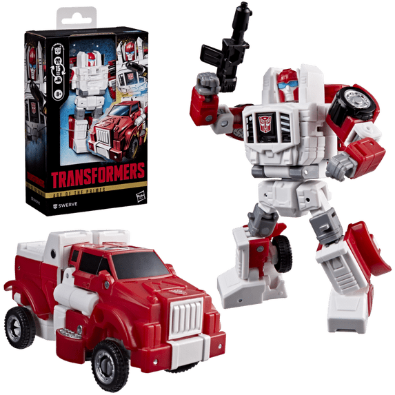 Transformers Age of the Primes Swerve, Robot Toys for Ages 8+