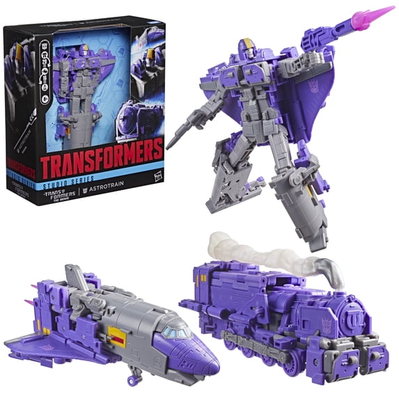 Transformers Studio Series The Transformers: The Movie Astrotrain, Robot Toys for Ages 8+