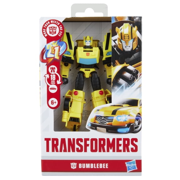 Transformers Prime Changers Bumblebee Action Figure, Changes from Robot Toy to Car Toy, Ages 6+