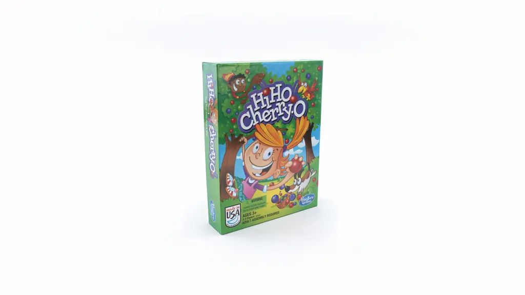 Hasbro Gaming Hi Ho! Cherry-O Board Game, Counting & Early Math Game, 2-3 Players, Ages 3+