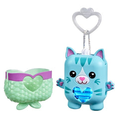 Nano-MALS Pawtricia The Blue Kitty, Electronic Pet Cat, Interactive Fidget Toys Ages 5+