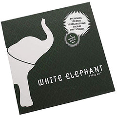 SolidRoots White Elephant Party Kit - The Best Gift to Organize The Gift Exchange Game with The Worst Gifts AS SEEN in Rolling Stone!