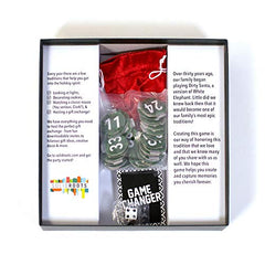 SolidRoots White Elephant Party Kit - The Best Gift to Organize The Gift Exchange Game with The Worst Gifts AS SEEN in Rolling Stone!