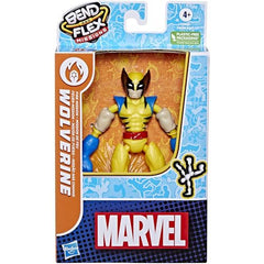 Avengers Marvel Bend and Flex Missions Wolverine Fire Mission Action Figure, 6-Inch-Scale Bendable Toy, Toys for Kids Ages 4 and Up