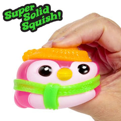Schylling NeeDoh Polar Penguin 2026 version + Nice Ice Baby Combo Pack – Winter Squish Sensory Toys, Nice Ice Baby - Colors May Vary