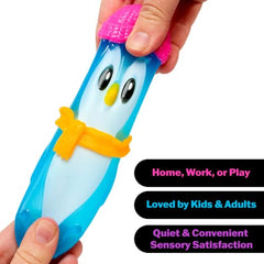 Schylling NeeDoh Polar Penguin 2026 version + Nice Ice Baby Combo Pack – Winter Squish Sensory Toys, Nice Ice Baby - Colors May Vary