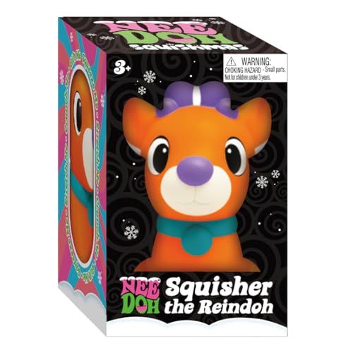 Schylling SQUISHMAS SQUISHER THE REINDOH NEEDOH - Random Color