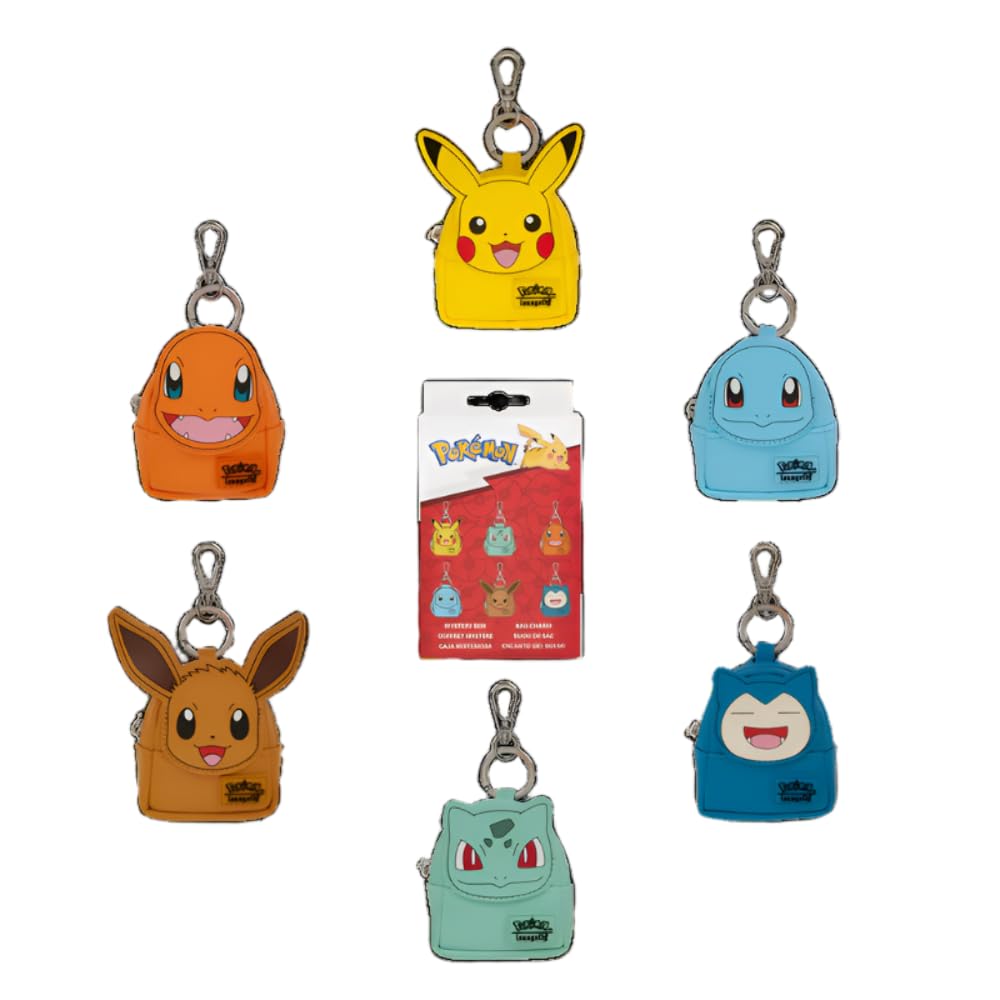 Loungefly ! Charm Pokemon Mystery Charm Mini Backpack