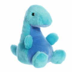 Aurora® Adorable Palm Pals™ Glen Loch Ness Monster™ Stuffed Animal - Fun Collectible Plush for Kids and Adult Collectors - Perfect for Decorating Rooms and Birthday Gifts - Blue 5 Inches