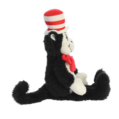 Aurora® Whimsical Dr. Seuss™ Mini Cat in The Hat Stuffed Animal - Magical Storytelling - Officially Licensed - Black 7 Inches