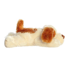 Aurora® Adorable Mini Flopsie™ Scruff™ Stuffed Animal - Mini Companions Ready for Playful Adventures - for Kids All Ages, Toddlers, Adults, and Families - Brown 8 Inches