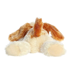 Aurora® Adorable Mini Flopsie™ Scruff™ Stuffed Animal - Mini Companions Ready for Playful Adventures - for Kids All Ages, Toddlers, Adults, and Families - Brown 8 Inches