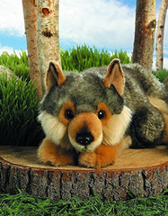Aurora Miyoni 11.5" Wolf Realistic Stuffed Animal