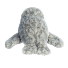Aurora® Adorable Mini Flopsie™ Harbor Seal Stuffed Animal - Mini Companions Ready for Playful Adventures - for Kids All Ages, Toddlers, Adults, and Families - Gray 8 Inches