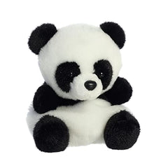 Aurora® Adorable Palm Pals™ Bamboo Panda™ Stuffed Animal - Fun Collectible Plush for Kids and Adult Collectors - Perfect for Decorating Rooms and Birthday Gifts - White 4.5 Inches
