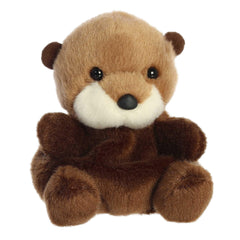 Aurora® Adorable Palm Pals™ Selena Sea Otter™ Stuffed Animal - Fun Collectible Plush for Kids and Adult Collectors - Perfect for Decorating Rooms and Birthday Gifts - Brown 5.5 Inches