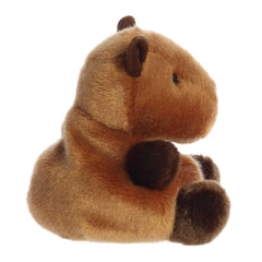 Aurora® Adorable Palm Pals™ Sid Capybara™ Stuffed Animal - Pocket-Sized Play - Collectable Fun - Brown 5 Inches