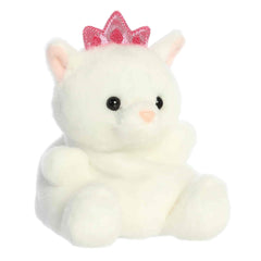 Aurora® Adorable Palm Pals™ Priscilla Princess Kitty™ Stuffed Animal - Fun Collectible Plush for Kids and Adult Collectors - Perfect for Decorating Rooms and Birthday Gifts - White 5 Inches