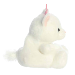 Aurora® Adorable Palm Pals™ Priscilla Princess Kitty™ Stuffed Animal - Fun Collectible Plush for Kids and Adult Collectors - Perfect for Decorating Rooms and Birthday Gifts - White 5 Inches