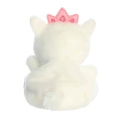 Aurora® Adorable Palm Pals™ Priscilla Princess Kitty™ Stuffed Animal - Fun Collectible Plush for Kids and Adult Collectors - Perfect for Decorating Rooms and Birthday Gifts - White 5 Inches