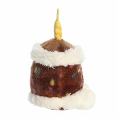 Aurora® Adorable Palm Pals™ Choco B'day Cake™ Stuffed Animal - Fun Collectible Plush for Kids and Adult Collectors - Perfect for Decorating Rooms and Birthday Gifts - Brown 5 Inches