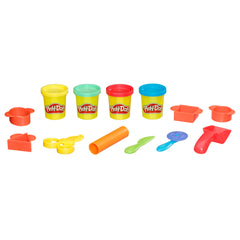 Play-Doh Starter Set 9-Piece Kit with Storage Tote & 4 Compound Cans, Ages 3+