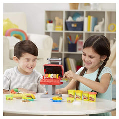 Play-Doh Kitchen Creations Grill 'n Stamp Playset Ages 3+ with 6 Compound Colors and 7 Barbecue Toy