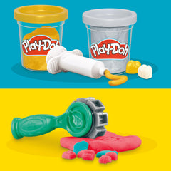 Play-Doh Drill 'n Fill Dentist Toy Ages 3+ with Cavity and Metallic Colored Modeling Compound