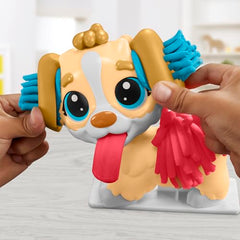 Play-Doh Care 'n Carry Vet Playset Ages 3+ with Toy Dog, Storage, 10 Tools, and 5 Compound Colors