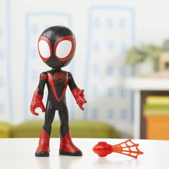 Marvel Spidey and His Amazing Friends Miles Morales Spiderman Action Figure with Web Shooter
