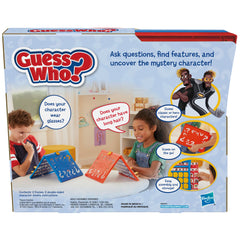 Hasbro Gaming Guess Who? Original, Easy-Load Frame, Double-Sided Characters, Ages 6+