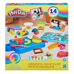 Play-Doh Little Chef Starter Set, 14 Play Kitchen Accessories, Ages 3+, Preschool Crafts