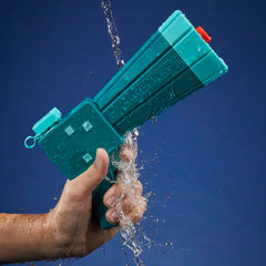 Nerf Super Soaker Minecraft Glow Squid Water Blaster, Minecraft Dungeons Squid Mob Design