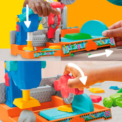Play-Doh Stamp & Saw Tool Bench Playset, Construction Toys Ages 3+, Arts & Crafts