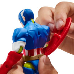Marvel MixMashers Captain America Custom Avengers Mix-and-Match Action Figure & Accessories