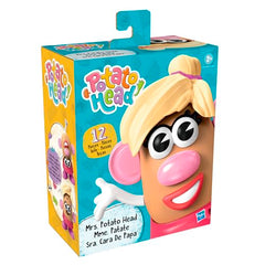 Mr. Potato Head Mrs. Potato Head Set with 12 Parts and Pieces, Toddler and Preschool Ages 2+