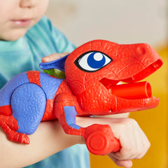 Marvel Spidey and His Amazing Friends Dino-Webs NERF Spidey-Rex Web Launcher