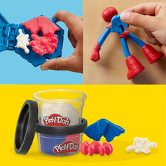 Play-Doh Marvel Spider-Man Thwip Squisher Set with Bendy Action Figure, Imagination Ages 4+