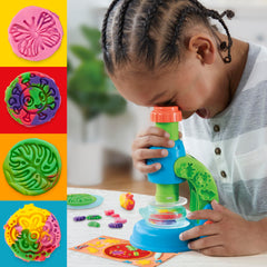 Play-Doh Light & Look Microscope for Kids, Electronic Preschool Toy for Girls & Boys, Ages 3+